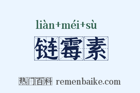 链霉素是什么意思的图片